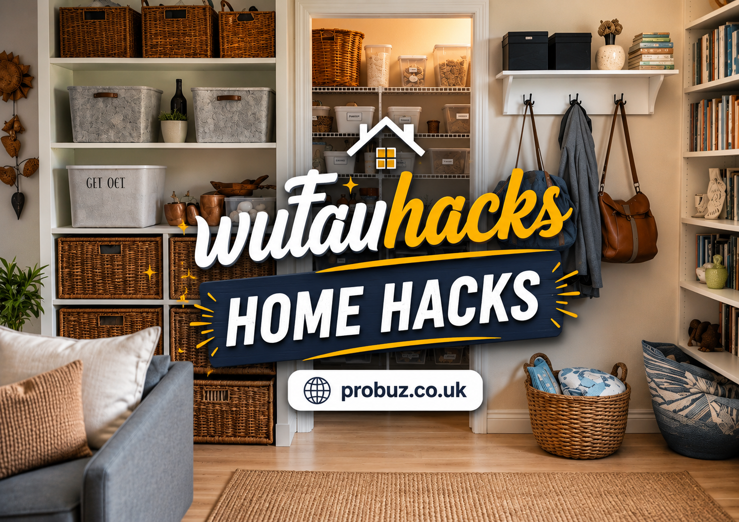 WutaWhacks Home Hacks: 20 Smart and Simple Ideas for a Better Home