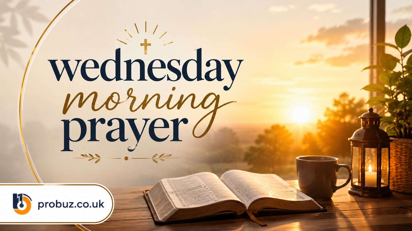 Wednesday Morning Prayer: Start Your Day With Peace, Strength, and Guidance