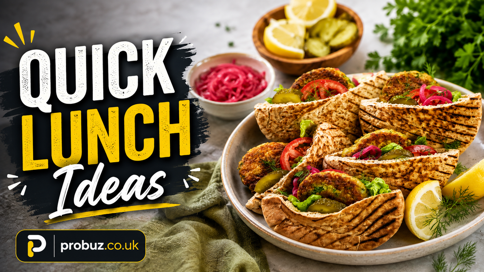 Quick Lunch Ideas: Easy, Fast, and Delicious Meals for Busy Days