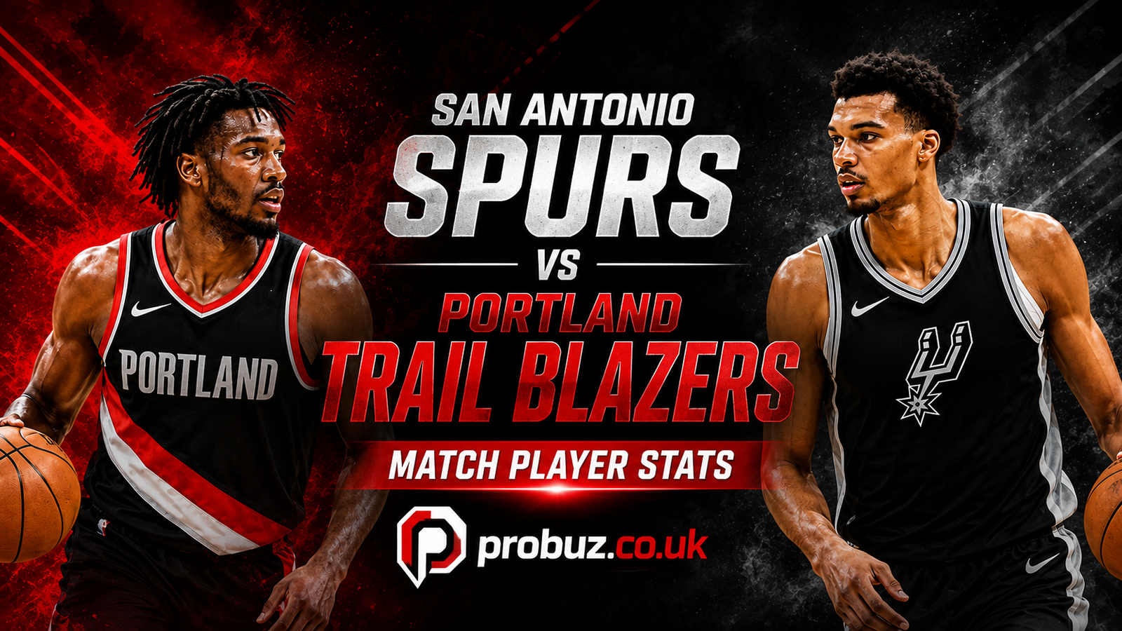 San Antonio Spurs vs Portland Trail Blazers Match Player Stats: Full Box Score, Leaders and Key Takeaways